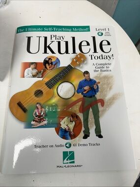 Play Ukulele today 1 complete Guide Basics/ Self Teaching Method. With Cd